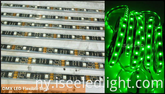 DMX LED strip black pcb